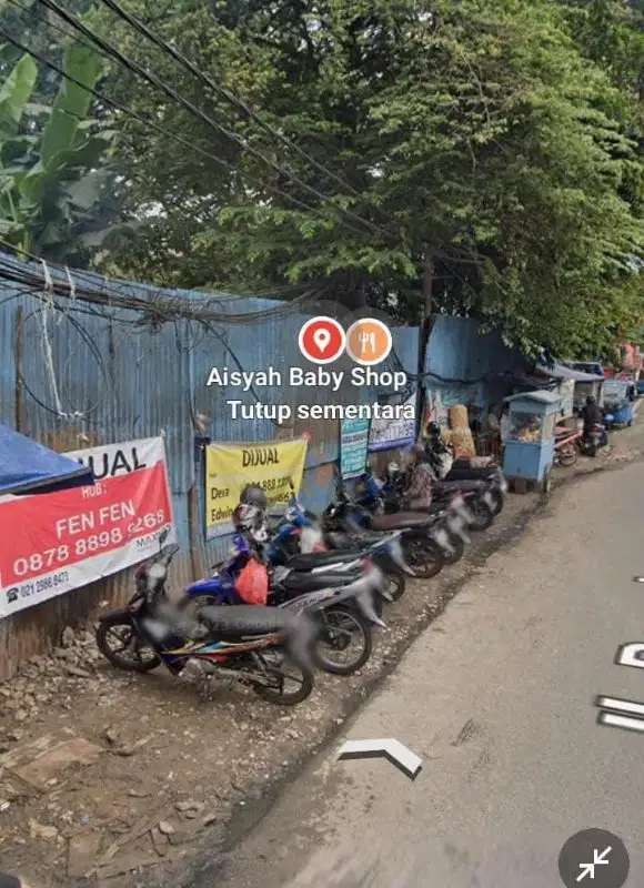 Dijual cepat lahan pinggir jalan bangka jaksel 65% dari njop