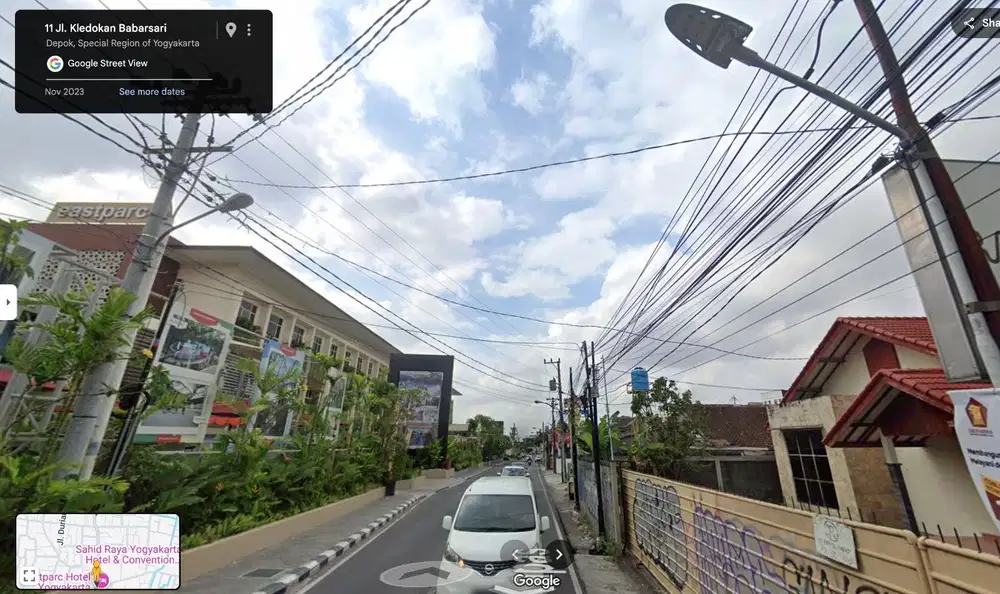 Jual tanah Murah tepi Jalan Utama Seturan Jogja, luas 130 m2, SHM