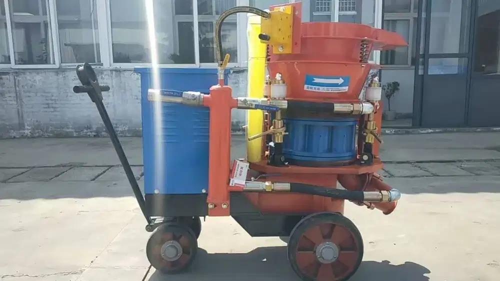 Mesin Semprot Semen Tebing HSP-6 Shotcrete Basah Listrik 380v