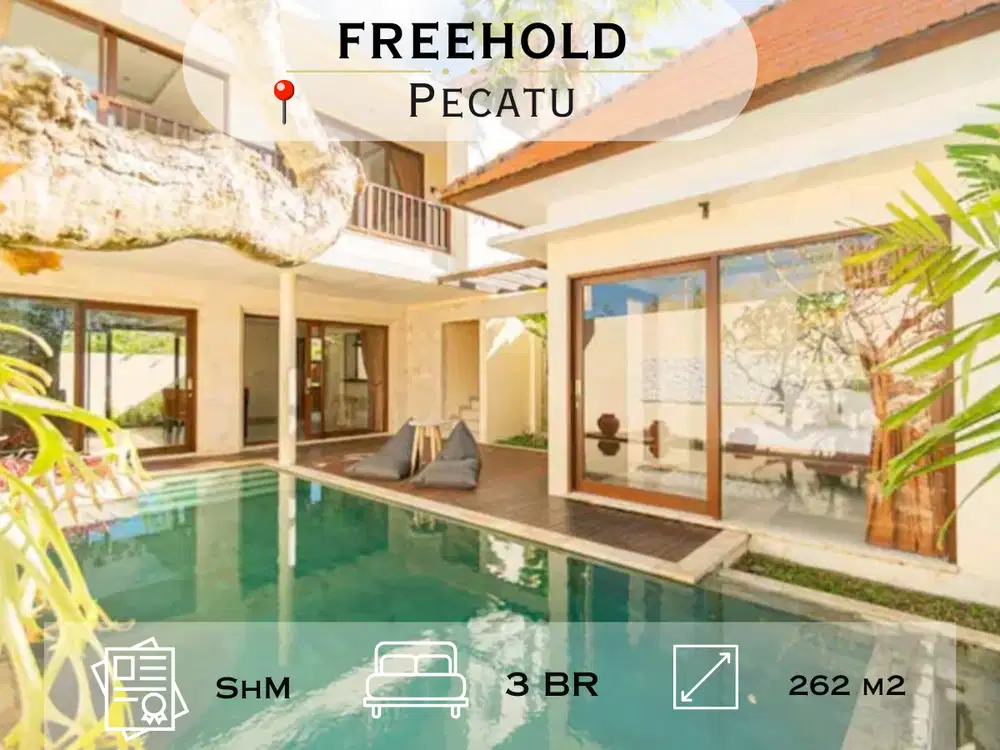 Investasi Menguntungkan, Villa Pecatu Harga Termurah