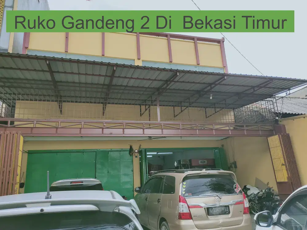 Ruko Gandeng Sgt StrategisDekat Transmart, Stasiun Kereta Bekasi Timur
