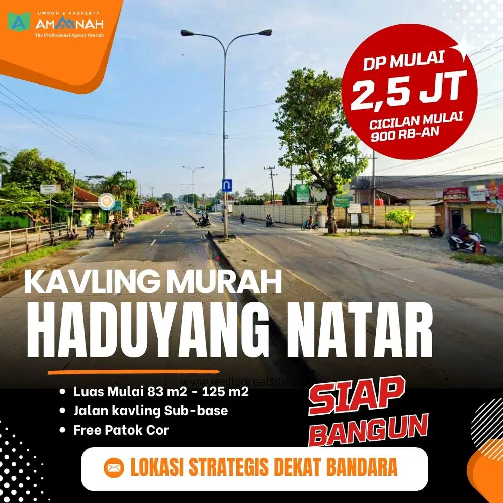 TANAH MURAH SIAP BANGUN DI BRANTI NATAR BELAKANG PABRIK ROTI JORDAN