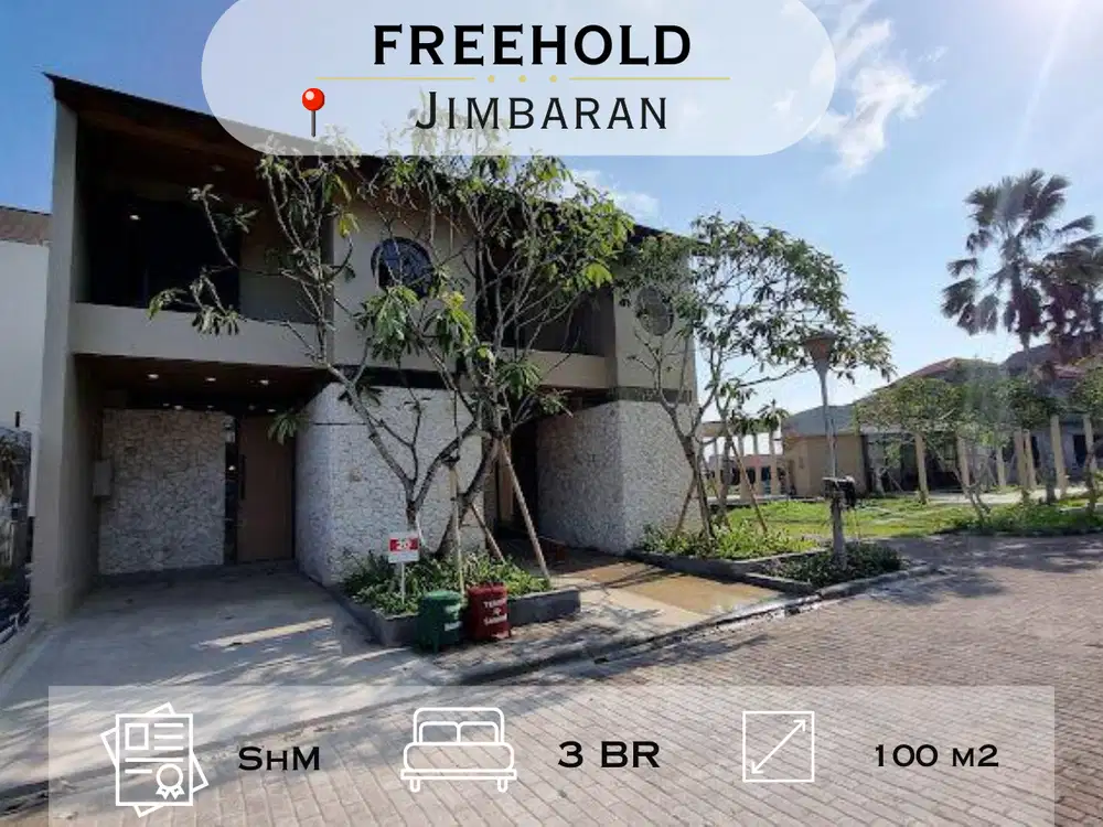 Exclusive Freehold Villa in Jimbaran, Great Location & Value
