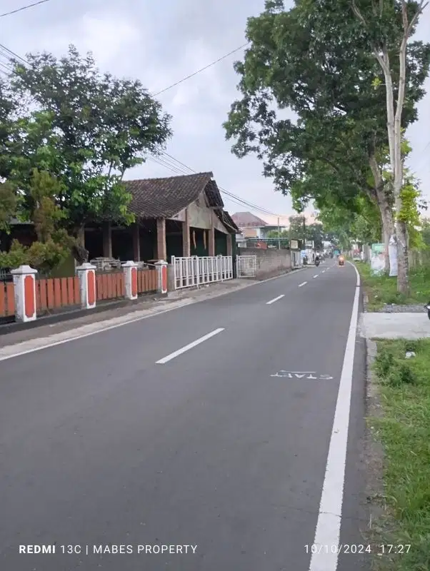 TANAH STRATEGIS 9650M PINGGIR JALAN RAYA TEMPURAN BANDONGAN