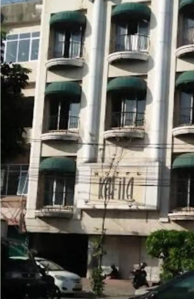 Dijual cepat 50% dari njop Hotel kafila jakarta pusat