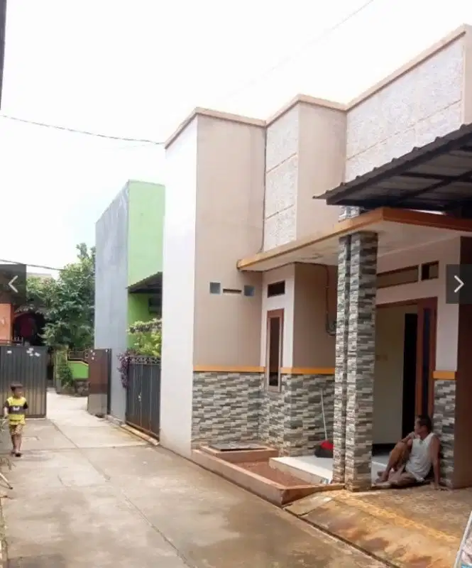 di jual rumah minimalis kokoh permanen clusteran