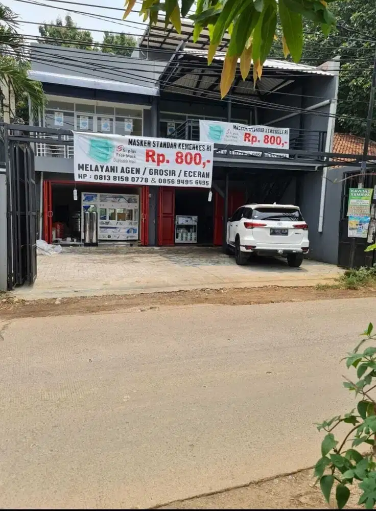 Dijual Ruko Jatiasih Bekasi LB 400, LT 197 - Dekat Grand Galaxy City dan Gerbang Tol Jatiasih