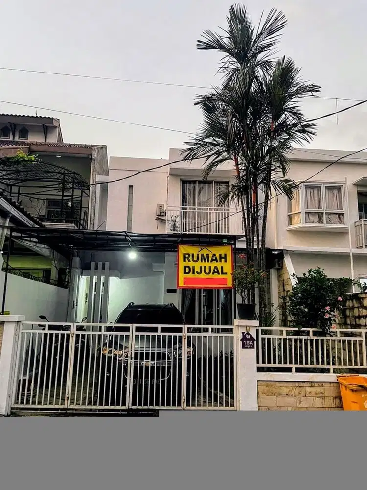 Rumah 2 lantai di tangsel asri dan strategis