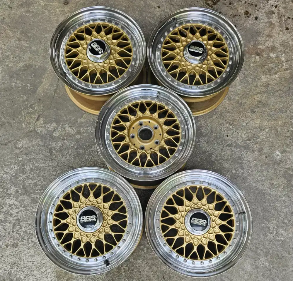 Velg ring 15 original bbs rs 010 pcd 5x112