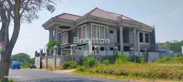 Dijual rumah mewah progres 75% di jalan poros Dieng dekat elpico