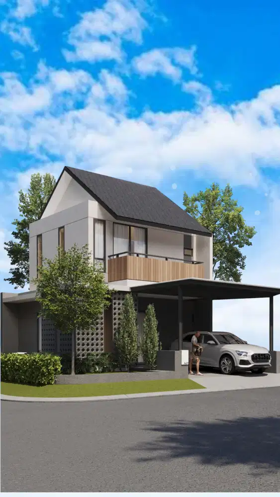 Rumah 2 Lantai Gracia Ayu Amerta Type Lestari Strategis Stasiun Tambun