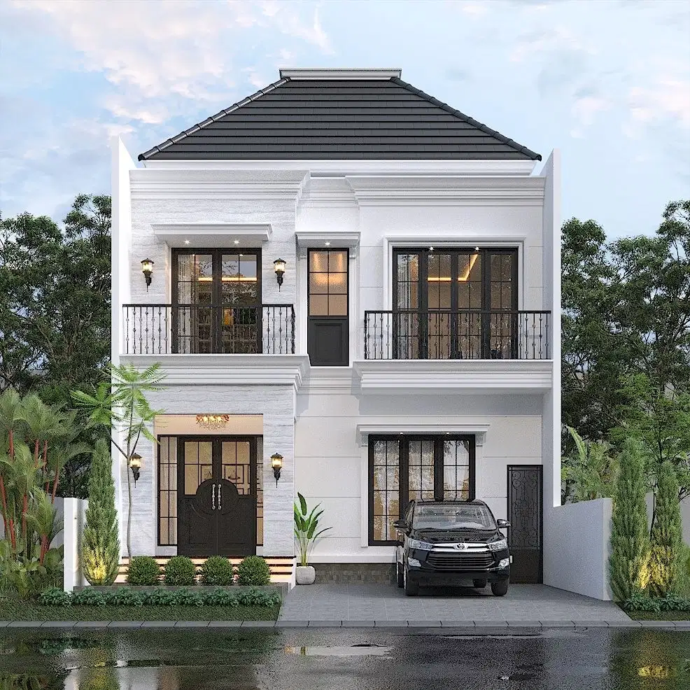 Rumah Baru Proses Bangun Kawasan Elite Araya Greenwood Golf Malang