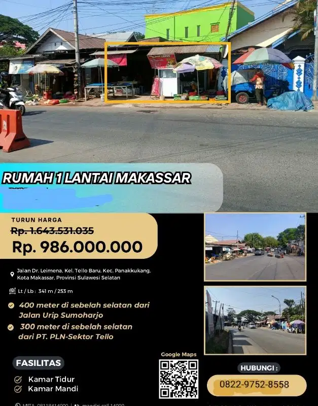 jual murah rumah melalui lelang negara