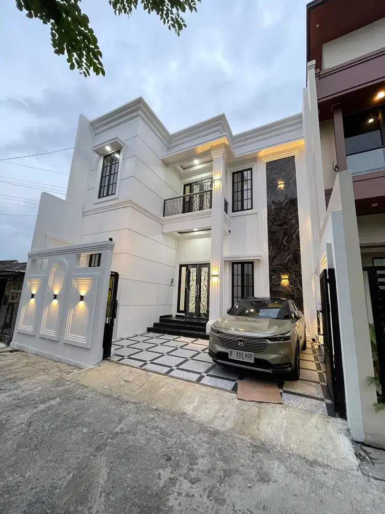 Rumah Mewah 2Lantai Bangunan Baru,SIAP HUNI