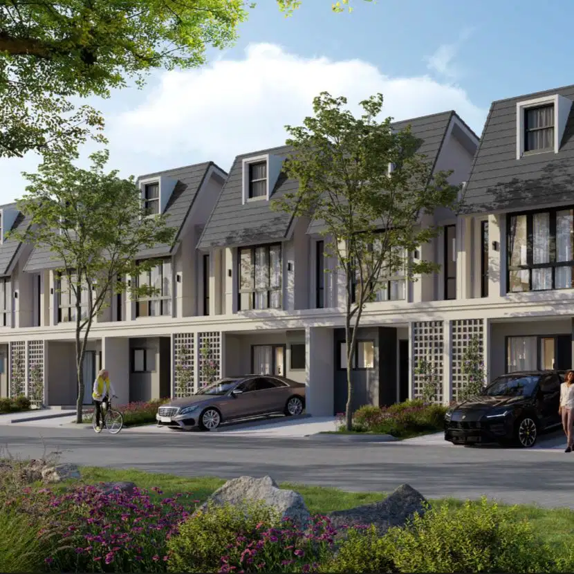 Rumah 2 Lantai The Botanica Cibubur Diapit 3 Pintu Tol