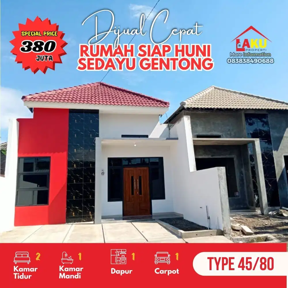 Rumah Murah Semarang Timur Bisa KPR Sedayu Gentong Regency