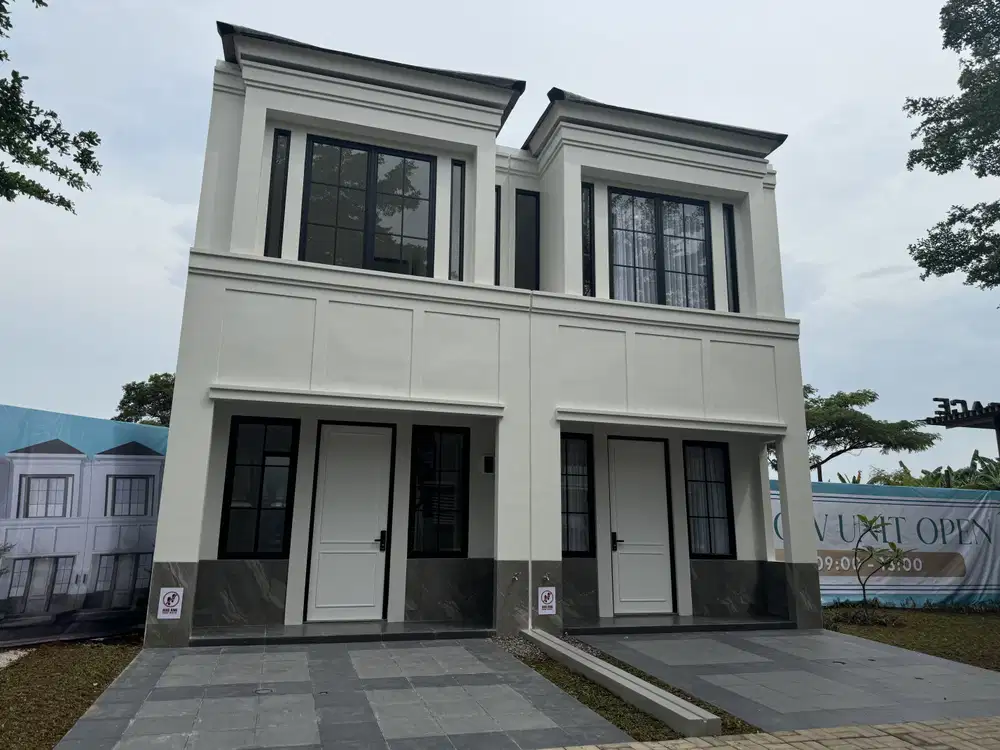 Rumah 2 Lantai American Classic Emerald Terrace Jatiasih 15 Menit Tol