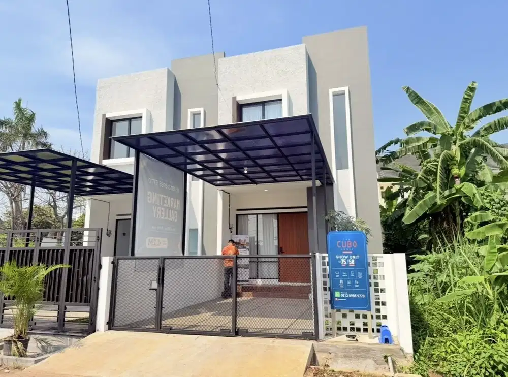 Rumah 2 Lantai The Cubo House Cakung Jakarta Timur