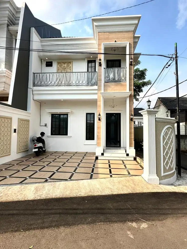 Rumah Mewah posisi Hook jalan Moh Kahfi 1 Jagakarsa