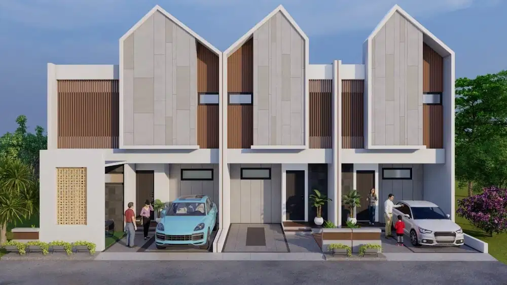 Town House 2 Lantai Cipinang Jakarta Timur 5 Menit Tol Becakayu