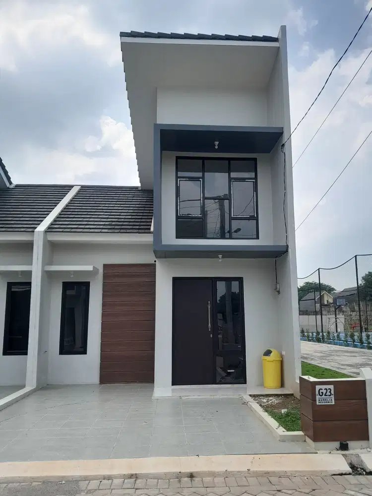 Rumah Minimalis Modern Aurelia Residence Bekasi free DP