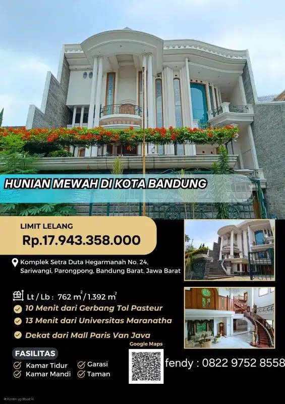 Jual Rumah mewah