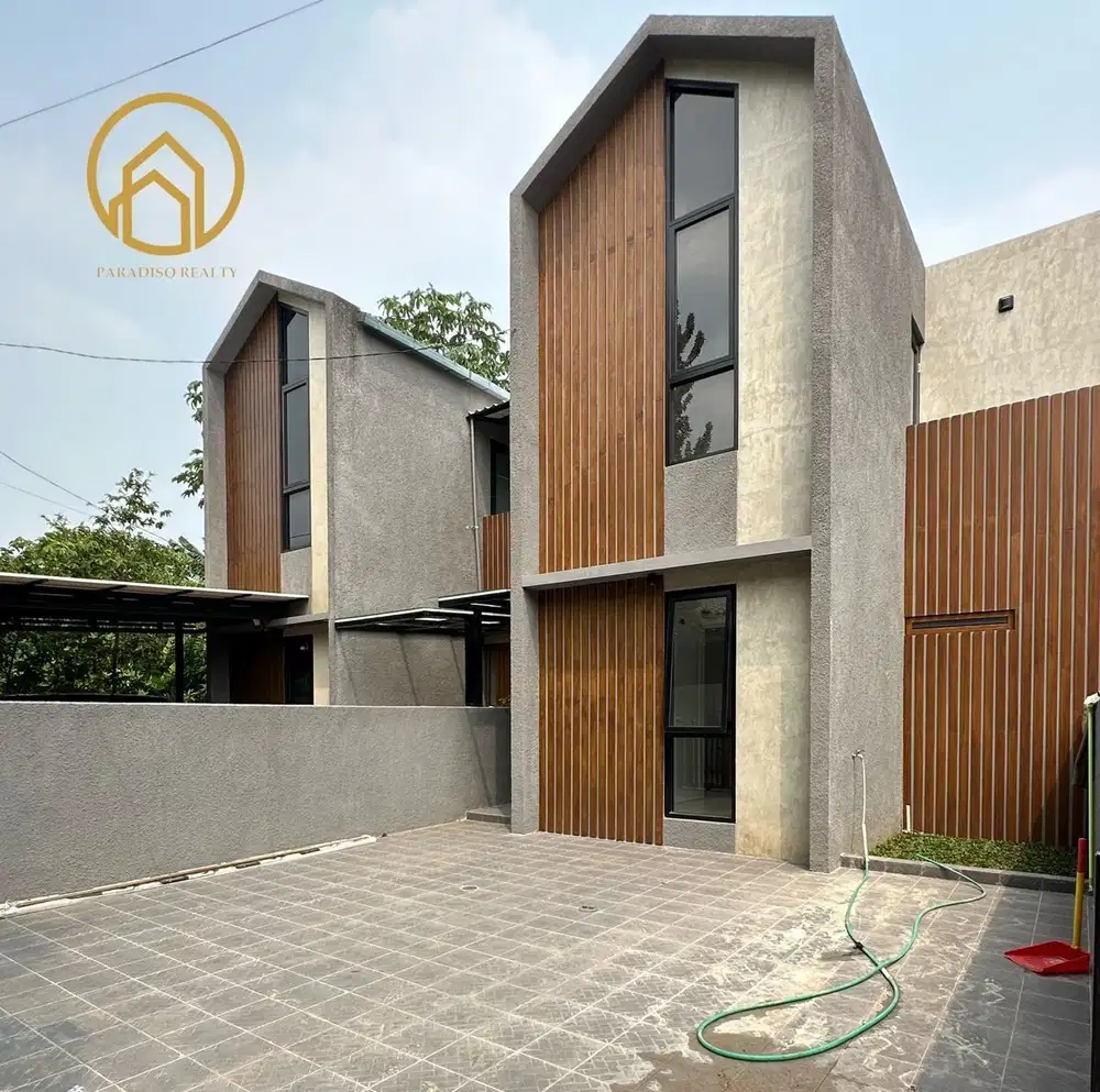 Rumah Scandinavian Dalam Cluster Jagakarsa