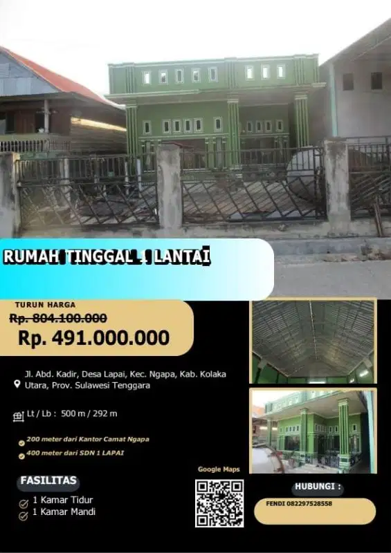 jual murah rumah melalui lelang negara