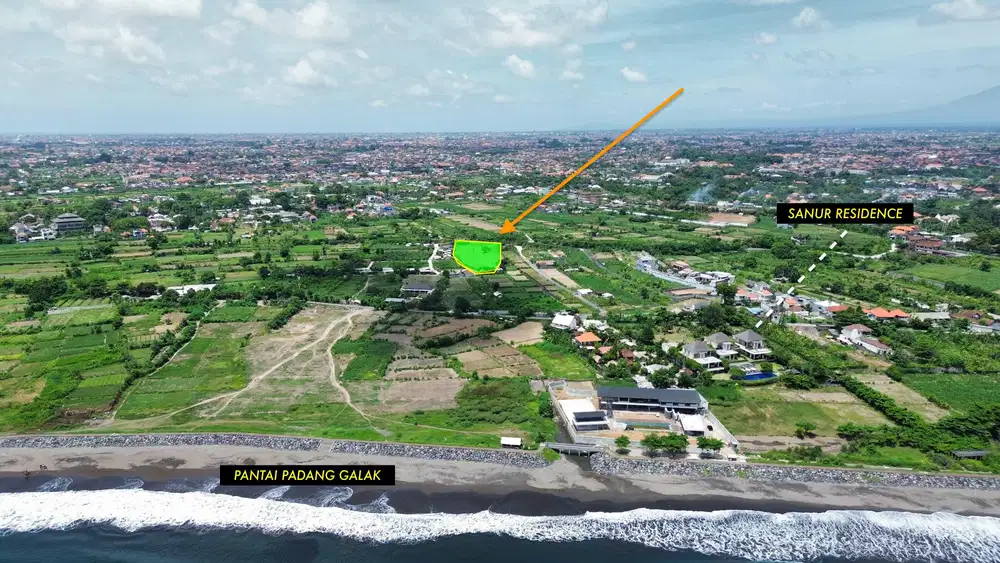 Dijual Tanah Kavling Di Padang Galak Sanur, Bali