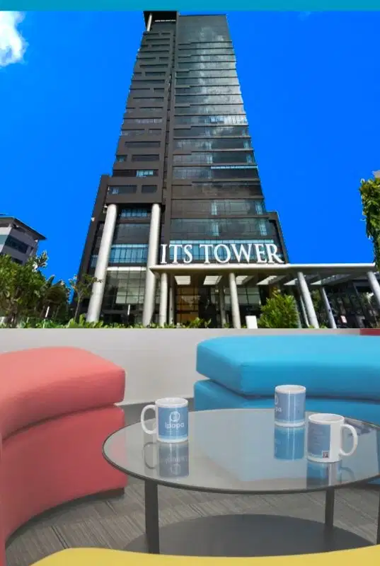 Kantor di ITS Tower Nifarro.