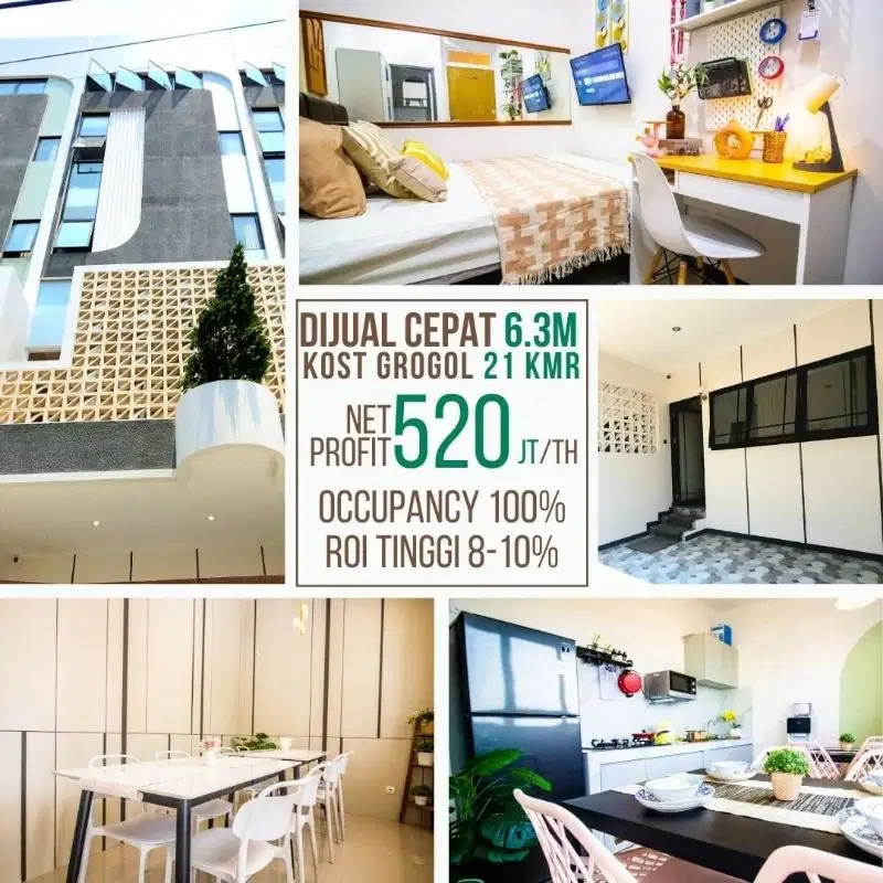 dijual cepat Grogol kos baru dan Lux full terisi nego sampai jadi