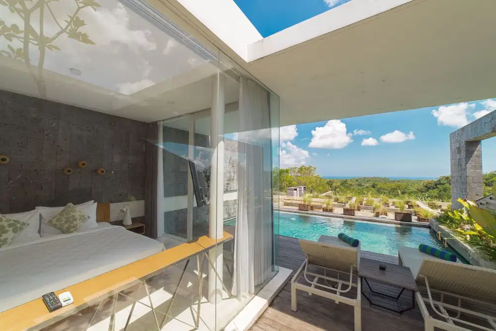 Jual Cepat/ BU -Villatel  View Ocean / Pantai Di Uluwatu Bali