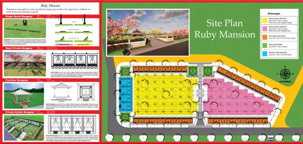 Ruby Mansion, Pemakaman Tionghoa paling favorit di SAN DIEGO HILLS