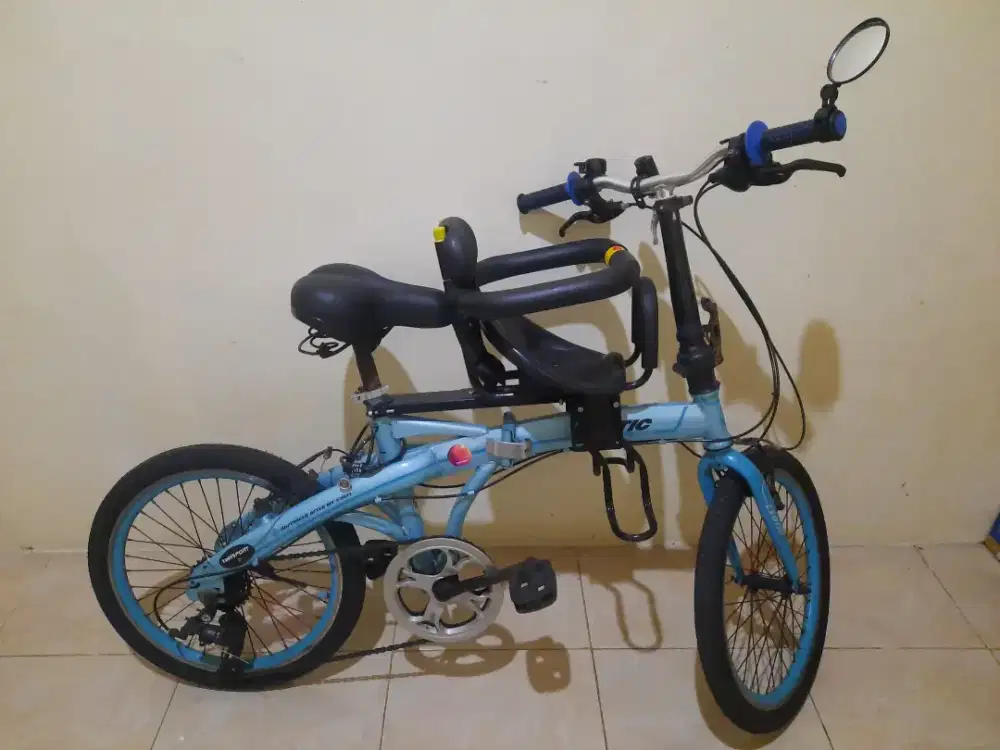 Sepeda Lipat Exotic Full Onderdil + boncengan