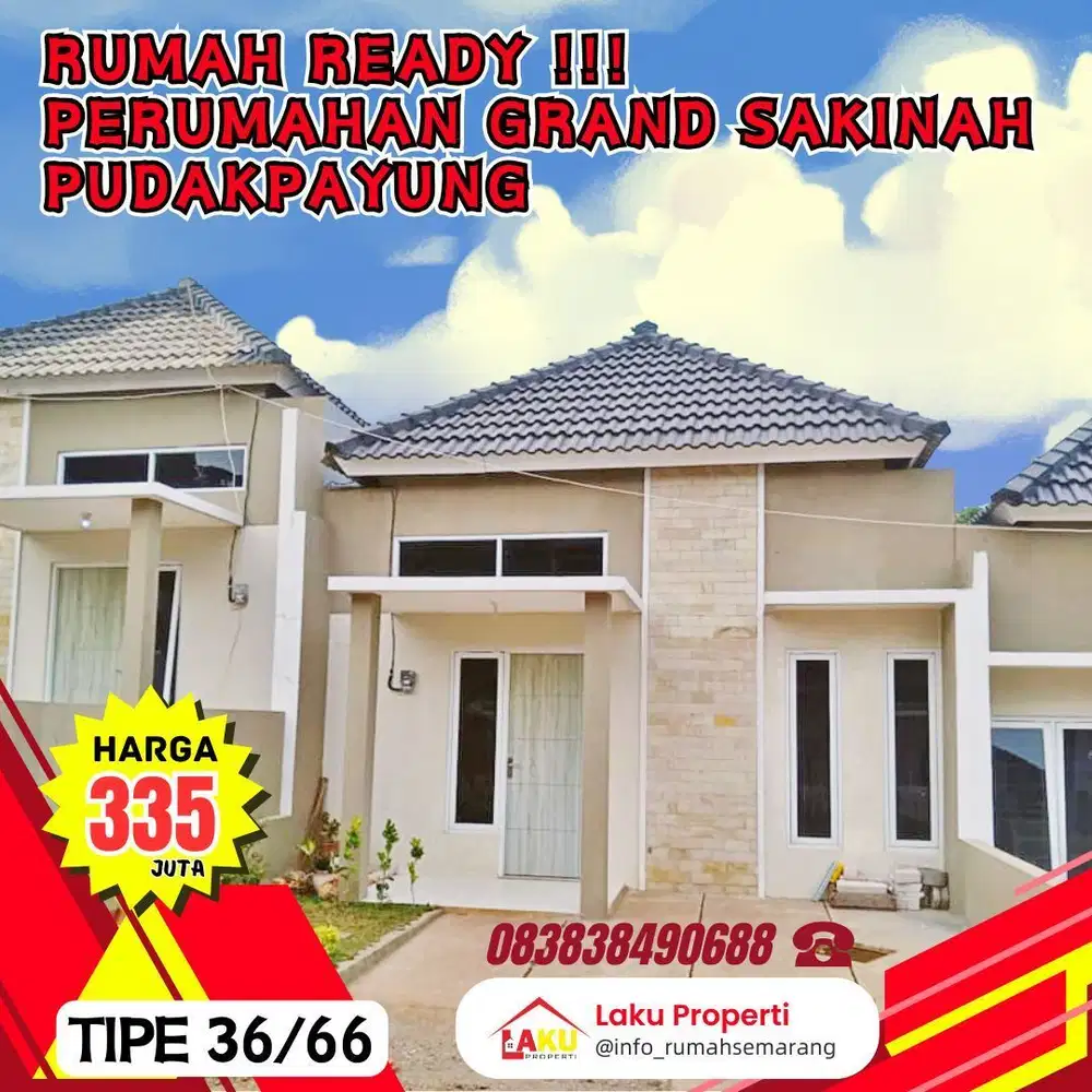 Rumah Siap Huni di Perum Gand Sakinah Kav E-05