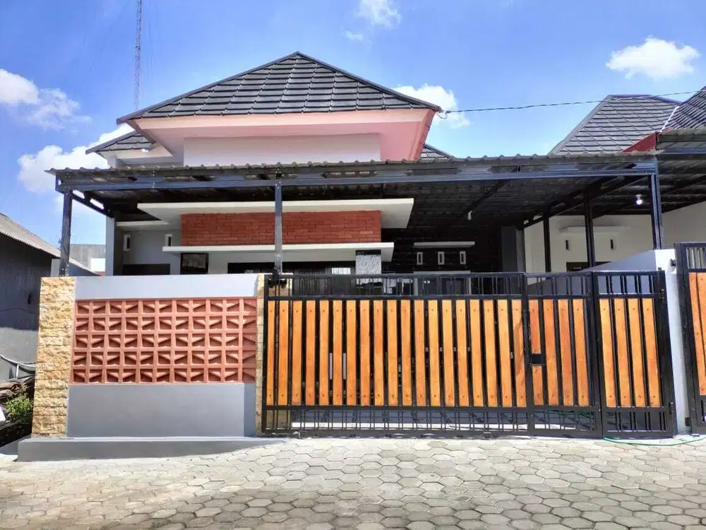 RUMAH BARU LIMASAN STYLE dalam CLUSTER dekat STADION MAGUWOHARJO