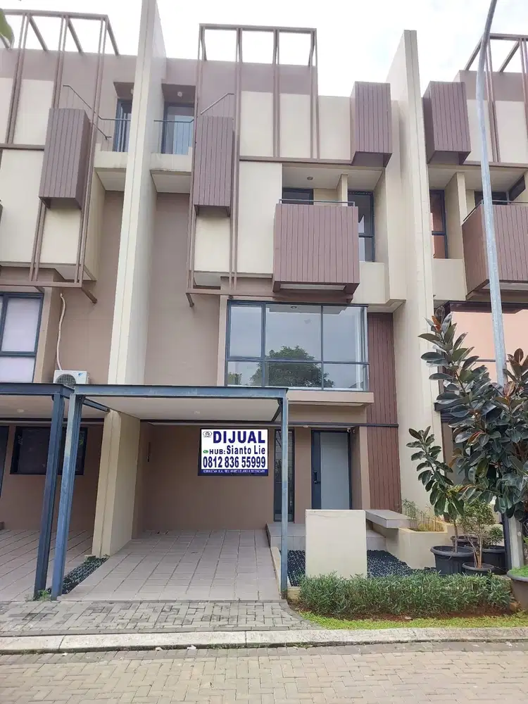 Jual Rumah Siap Huni Fully Furnish Cluster Tabebuya Impressahaus BSD