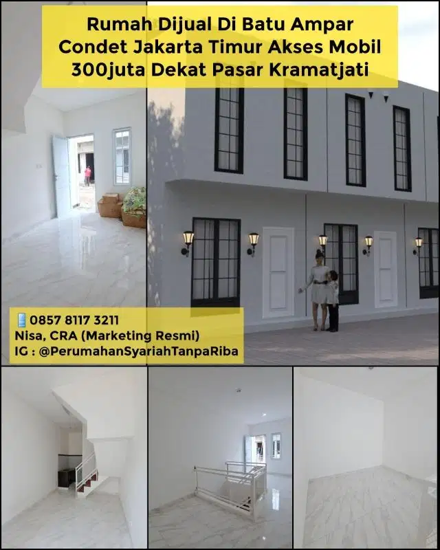 Rumah Dijual Di Batu Ampar Condet Jakarta Timur