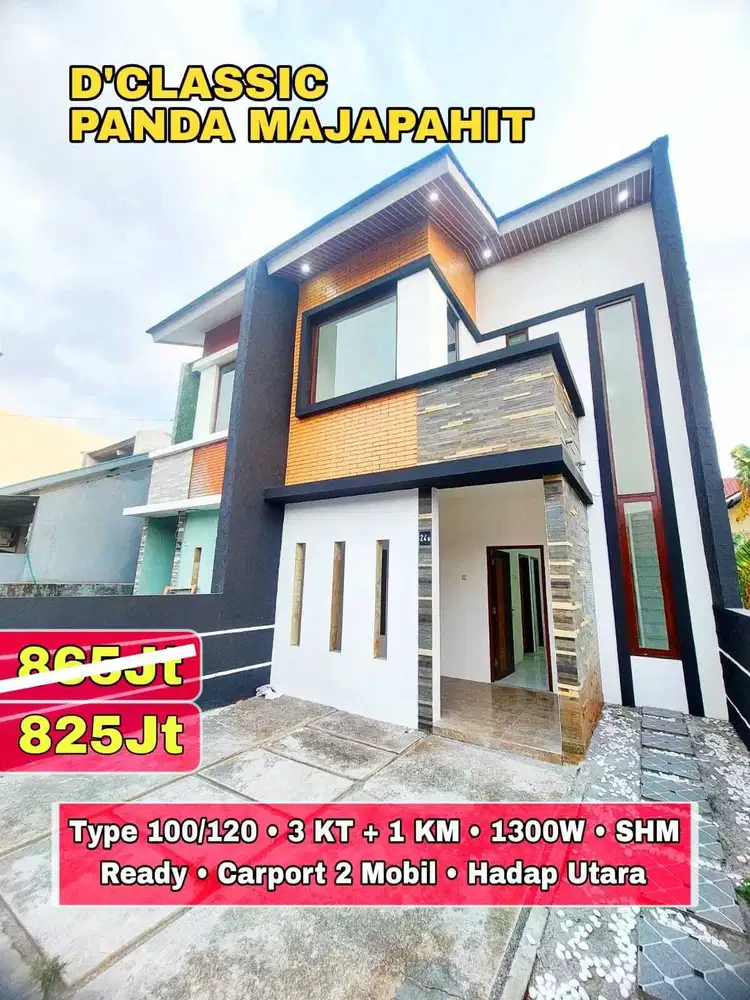 Turun Harga! Rumah Mezzanine Siap Huni Cantik di Pedurungan Timur