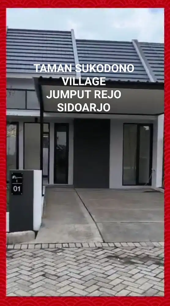 RUMAH MURAH SIDOARJO TAMAN SUKODONO VILLAGE JUMPUTREJO