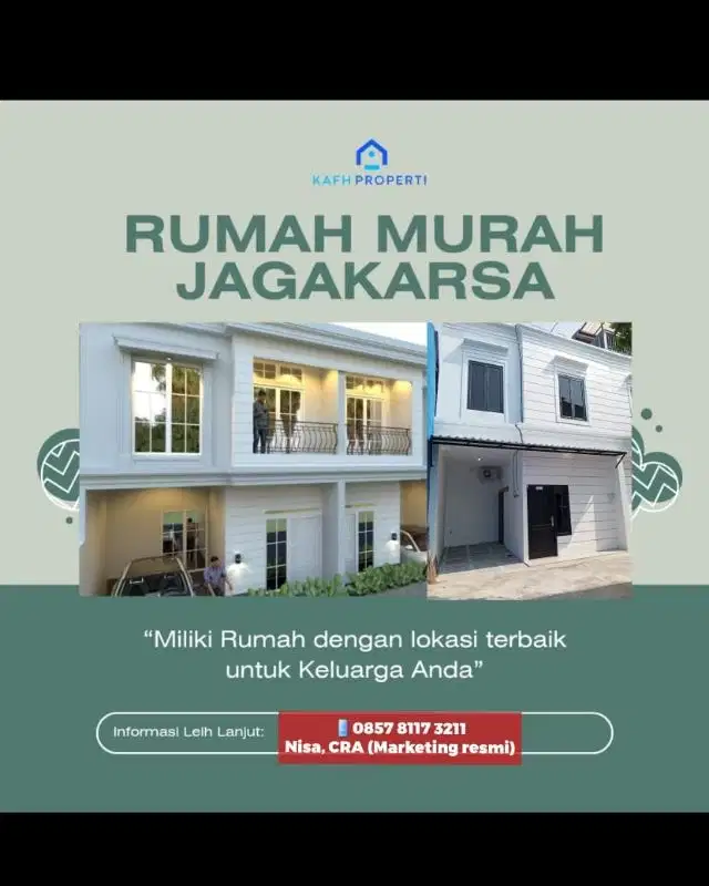 Rumah Di Jagakarsa Jaksel