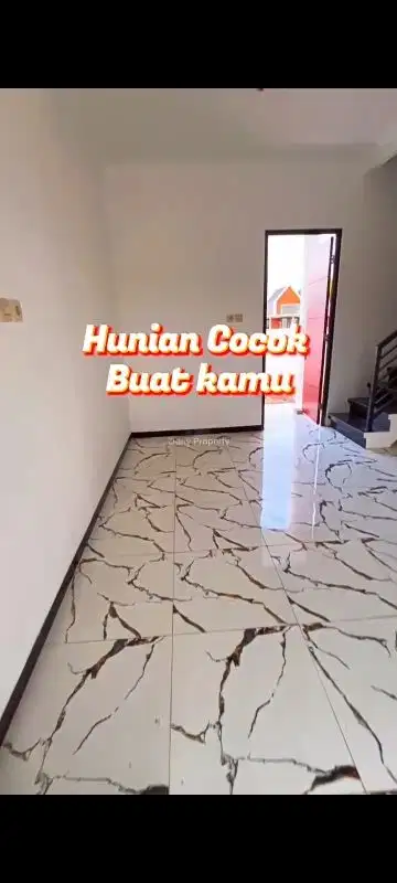 rumah murah 2 lantai  harga di bawah pasaran