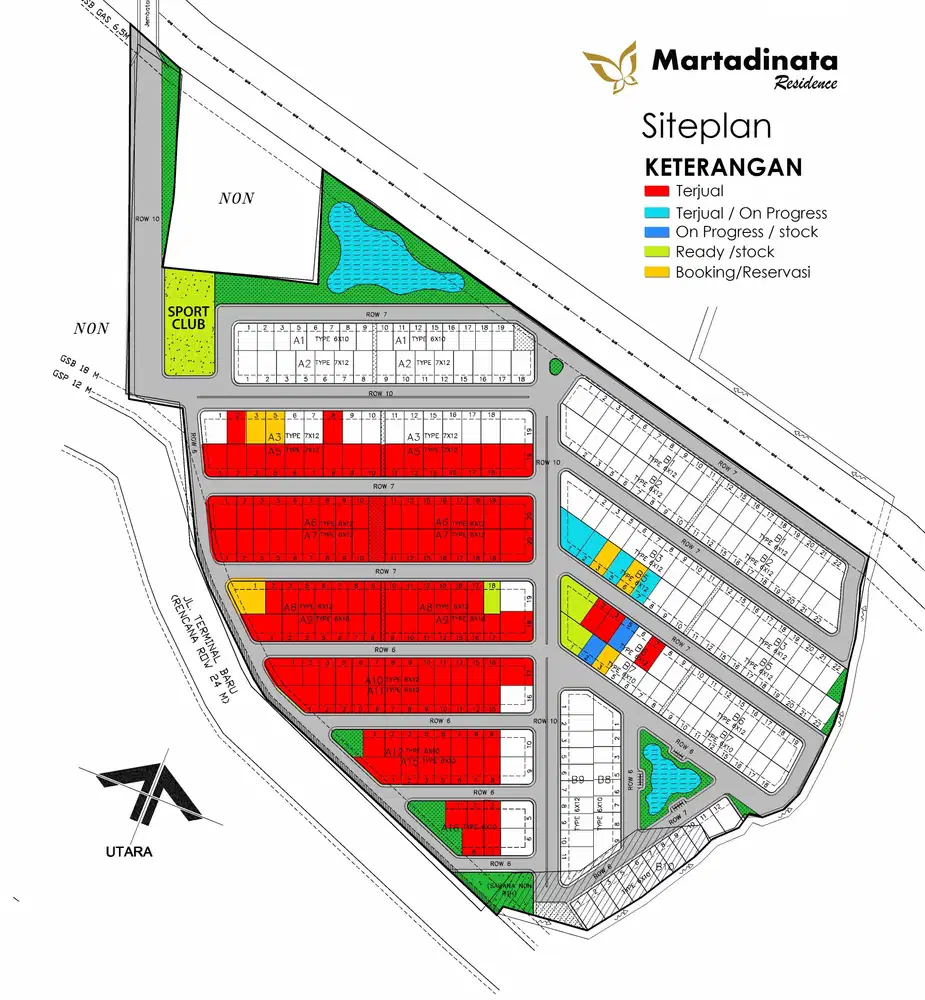 900jtan di Pondok Cabe Martadinata Residence