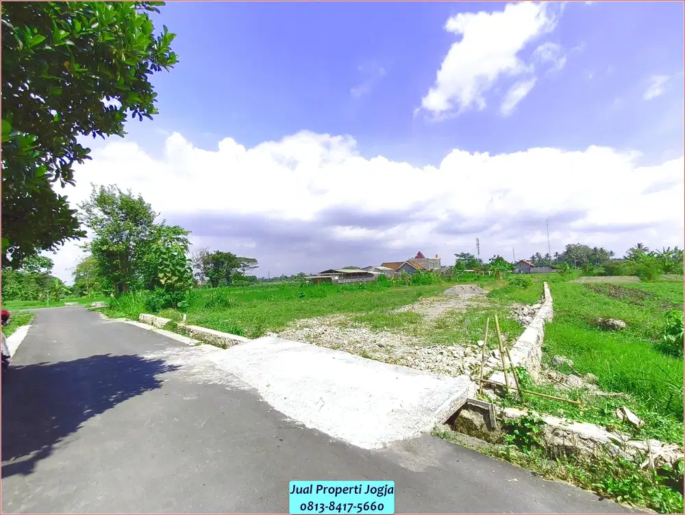 Jual BU Cepat, Tanah pekarangan View sawah Area Kampus UII JOGJA, SHM