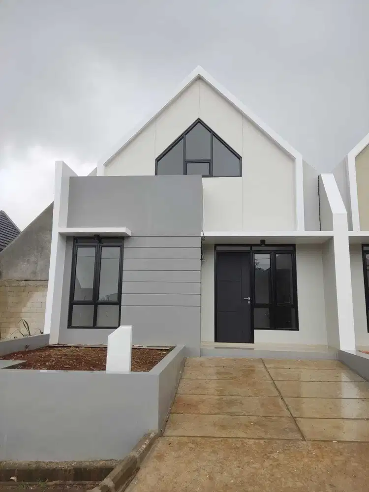 Cluster di Tahurhalang Bogor 1 lantai harga cuma 400jt an