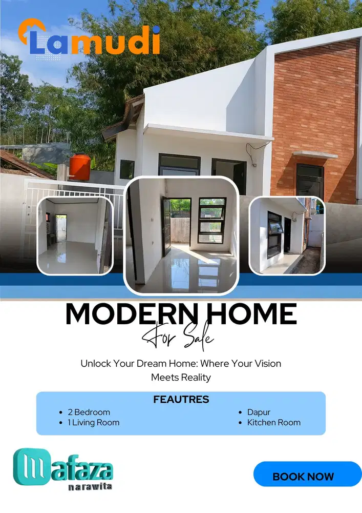 Rumah murah Cicilan Flat Punya Rumah Jadi Nyata!”