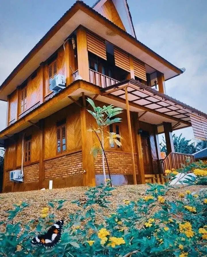 Rumah Villa Turun Harga Waru Farm Land Tasnim, Ciampea Bogor