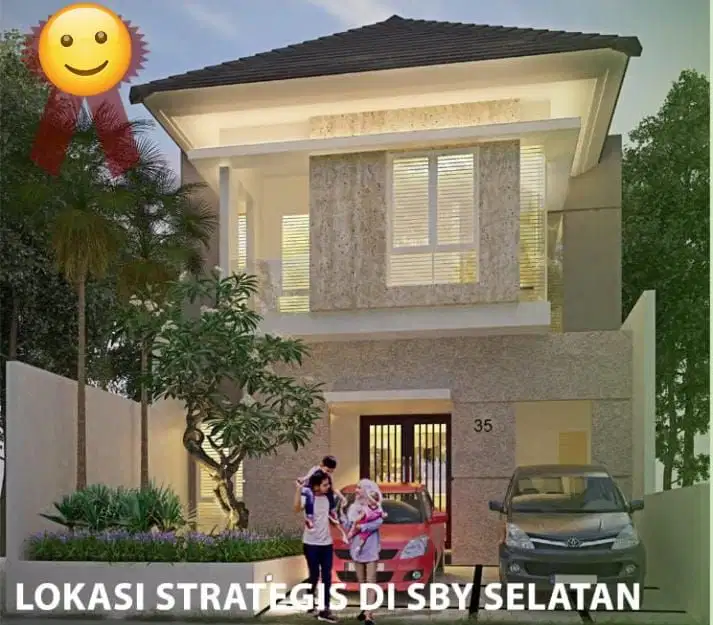 !️BARU INDEN!️Rumah 2 Lantai di Karah Tama Asri Surabaya.