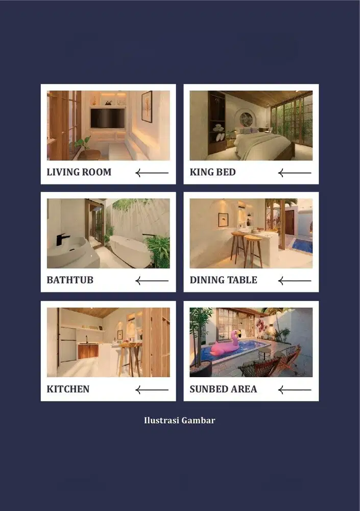 Villa favorite keluarga mewah 1 lantai lokasi di Central Sleman