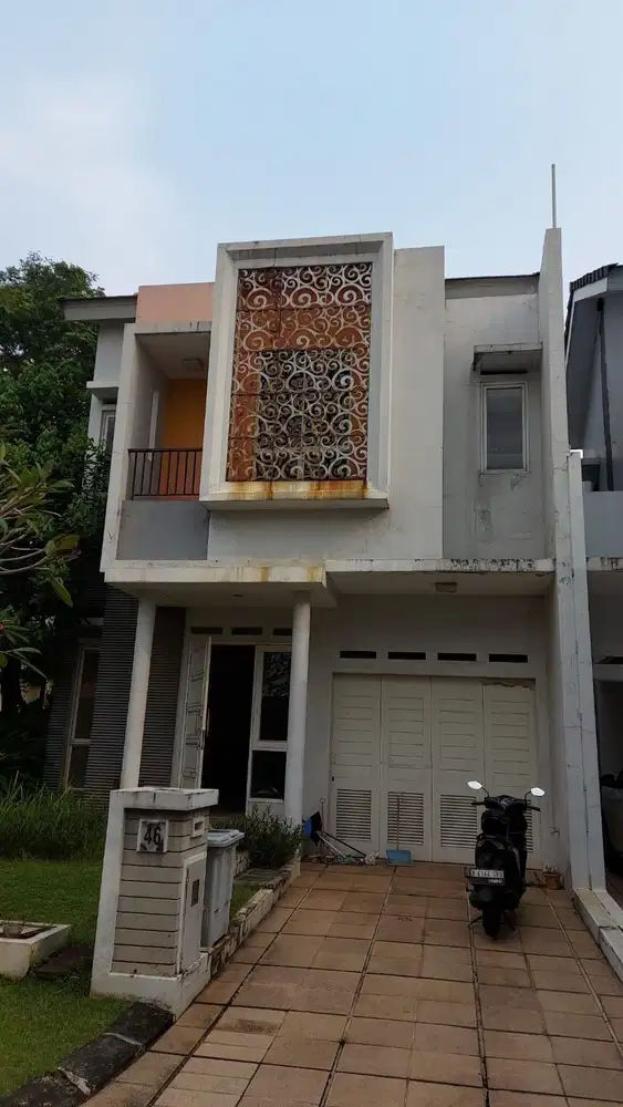 Rumah lelang 2 lantai gading serpong cluster Darwin timur tangerang